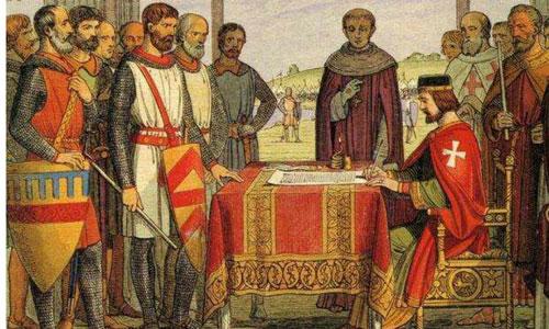 1215年06月15日：《大宪章》签订