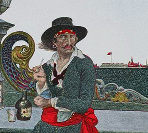 1701年05月23日：基德船长因海盗罪判死刑