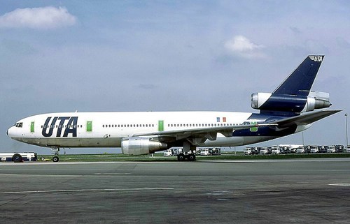 1989年09月19日：法国联合航空772号班机空难