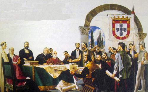 1494年06月07日：《托尔德西里亚斯条约》签订
