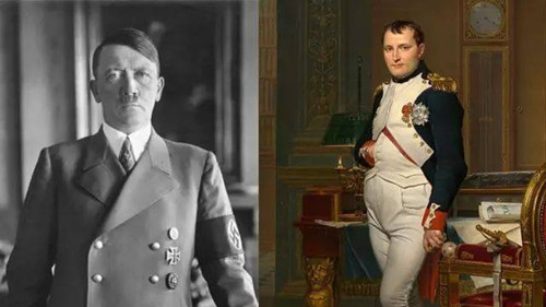 拿破仑和希特勒的对比