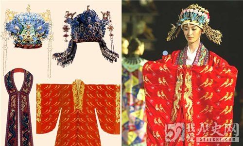 明代后宫皇后嫔妃服饰区别及种类