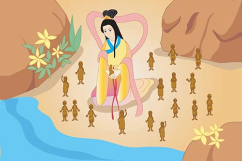 女娲在中国神话中是什么地位