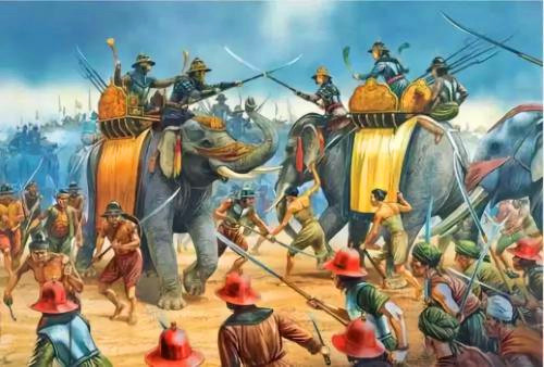 大象在古代战场的作用