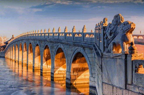 颐和园十七孔桥的历史