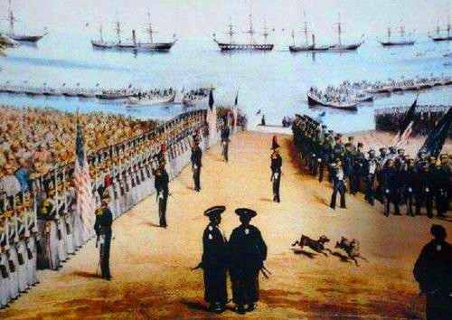 1853年7月8日：黑船事件