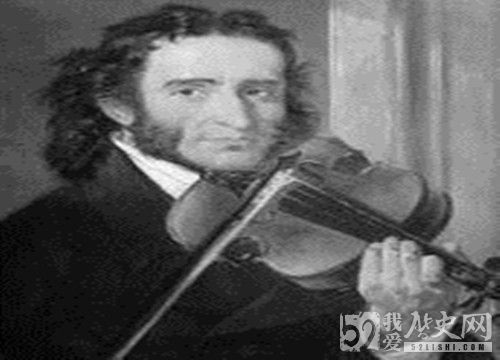 19世纪“小提琴之王”帕格尼尼逝世