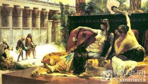 埃及艳后克利奥帕特拉七世逝世