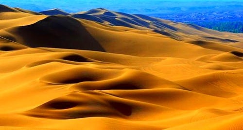 库木塔格沙漠的历史