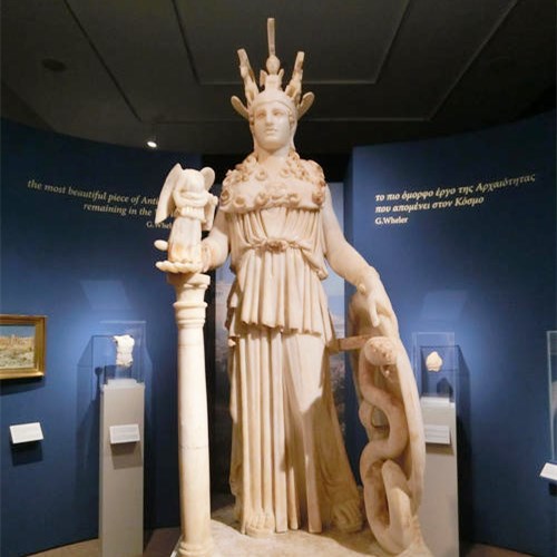 《雅典娜神像》的创作背景
