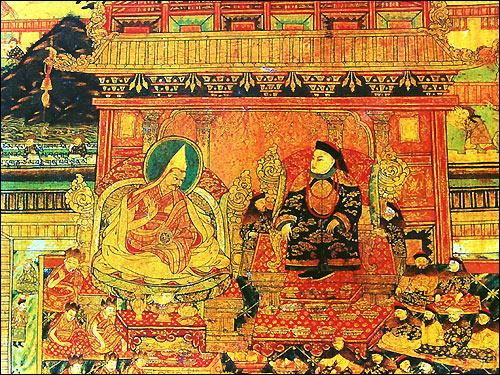 清朝与西藏的民族关系