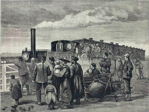 1876年7月3日：淞沪铁路正式通车