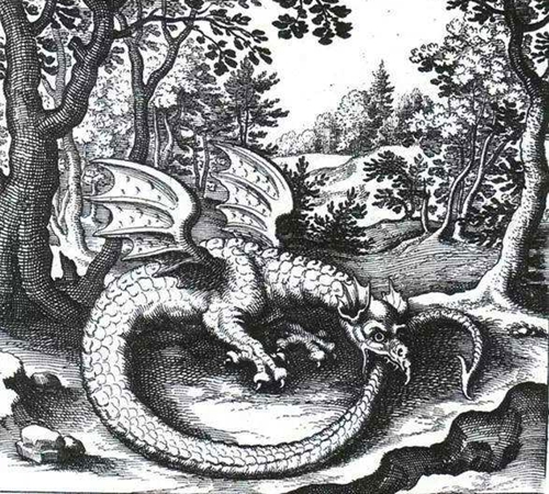 衔尾蛇在各种神话中叫什么