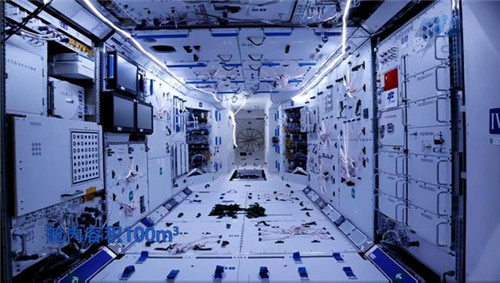 天和空间站内宇航员怎么生活