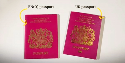 BNO护照是哪国的
